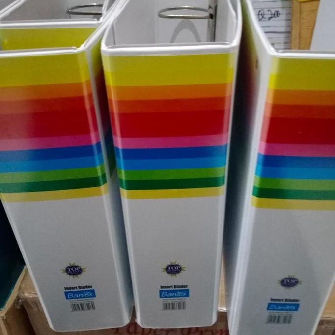 

Tersedia Bantex Ordner 3 Ring Insert Binder A4 Tipe 8662 Multifungsi