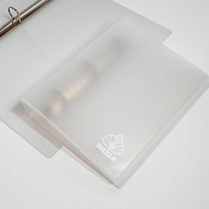 

Tersedia Sultan Transparent Ring Binder Matte 3 Rings A4 9 Pocket