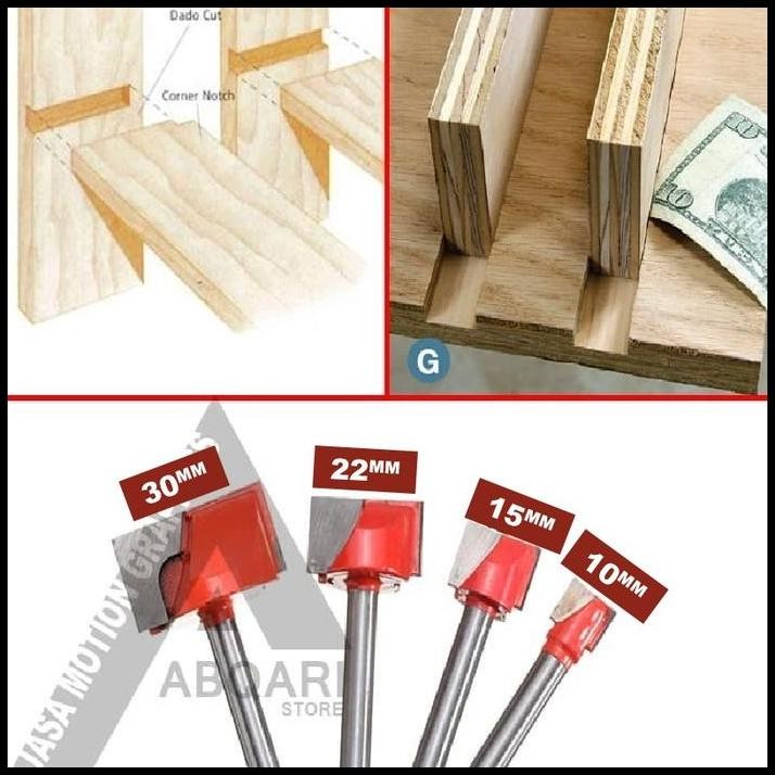mata profil untuk t track / t slot router bit / miter track