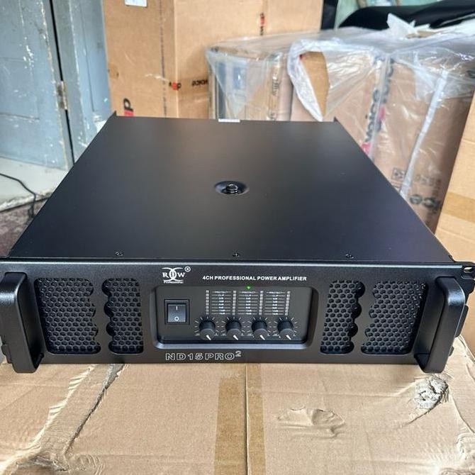 POWER RDW ND 15 PRO ORIGINAL 4 CHANNEL ORIGINAL GEN 2 ND15PRO ORIGINAL DAN TERPERCAYA