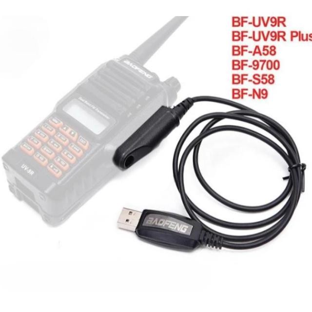 Promo Kabel Program HT Baofeng BF UV-9R UV9R Plus BFA58 BF-A58 / Kabel data Baofeng HT uv9r plus era