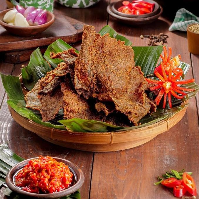 

Mama Fuji - Dendeng Kering Balado Padang 160G Pasti Promo