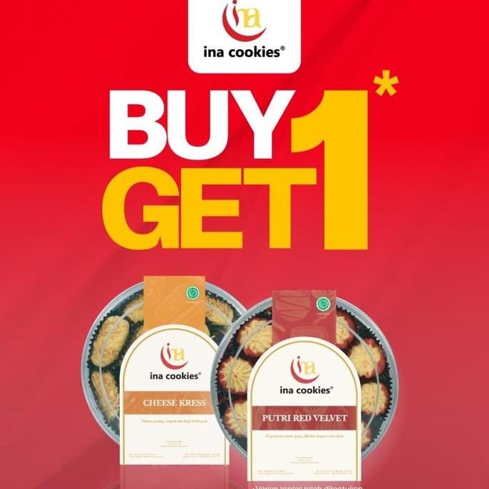 

Ina Cookies Toples Kue Kering Reguler 500gr - Promo Beli 2 Lebih Murah Stok Terbatas