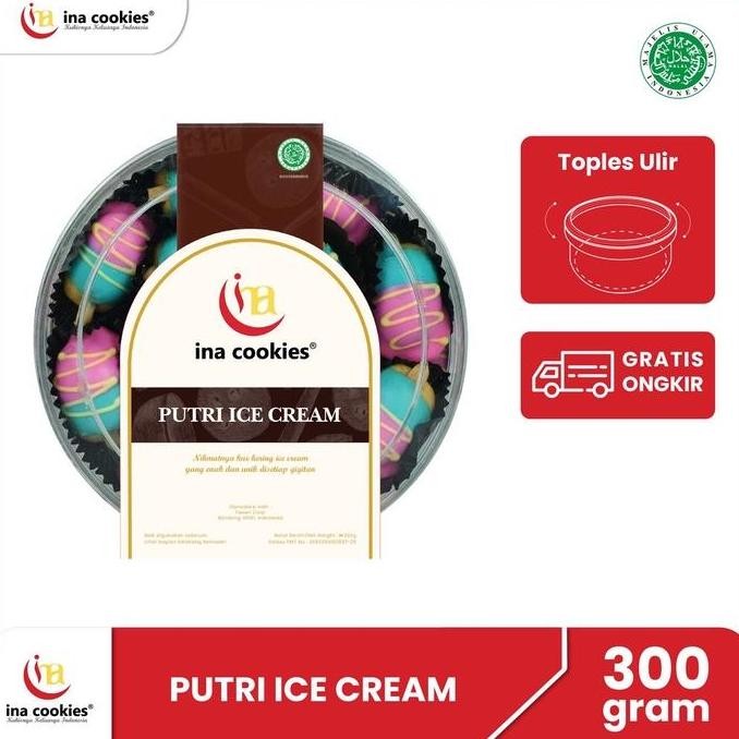 

Ina Cookies Reguler Putri Ice Cream 500gr - Kue Kering Favorit Stok Terbatas