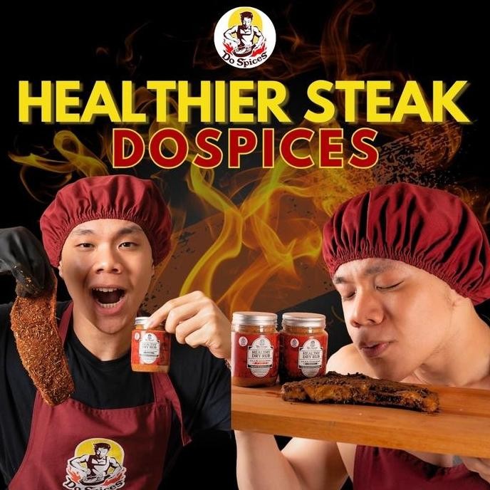 

Dospices Healthy Dry Rub [Cajun Seasoning] Bumbu Marinasi Rendah Kalori [100 Gr] Bubuk Rempah Instan Rendah Gula Rendah Lemak Pasti Promo