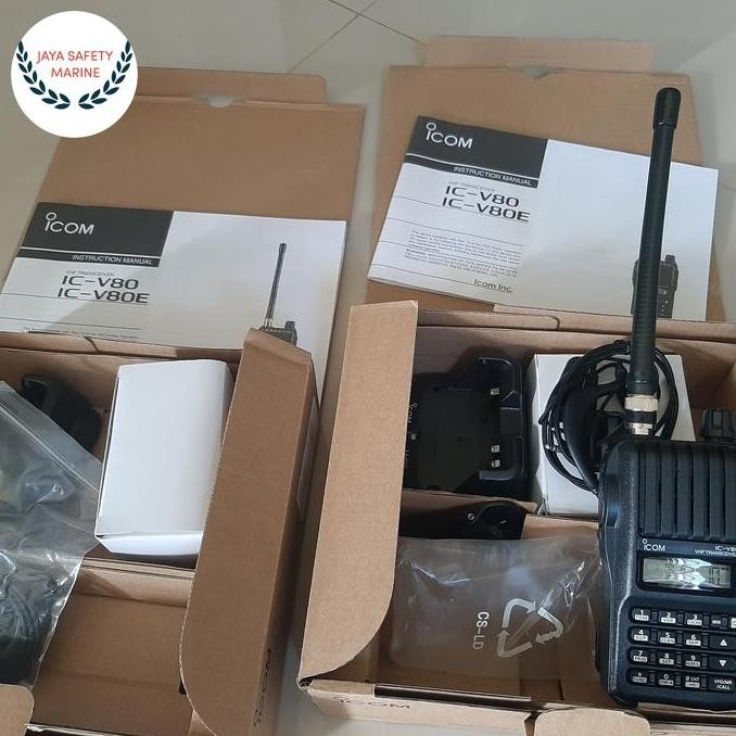 Promo HT RADIO ICOM V80 ORIGINAL IC-V80 HANDY TALKY WALKY TALK bukan V86 V88  bukan samyung stv160 i