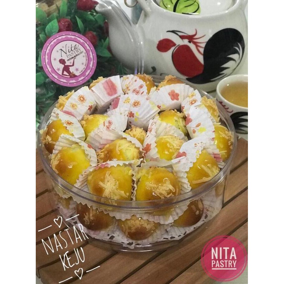 

Nastar Keju Toples - Kue Kering Nanas Keju Premium Stok Terbatas