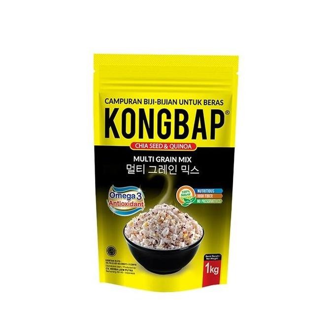 

Kongbap Multi Grain Mix Chia Seed & Quinoa - 1 Kg