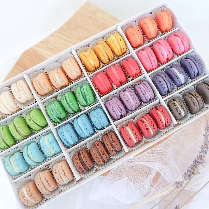 

Baby Macaron Isi 48pcs Warna Warni Premium Stok Terbatas