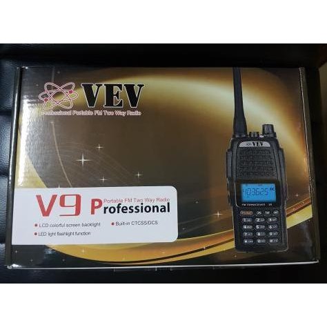 Promo HT VEV V9 Radio Profesional FM Portable COD