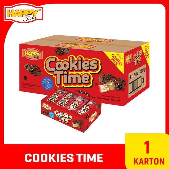 

Happy Time Cookies Time Combo 1 Karton Isi 12 Pack Stok Terbatas