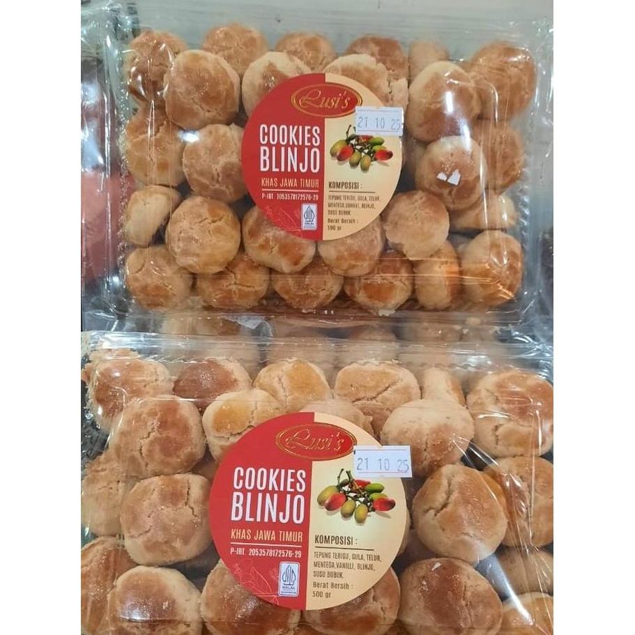

Kue Blinjo Lusiana Oleh-Oleh Khas Jawa Timur Stok Terbatas