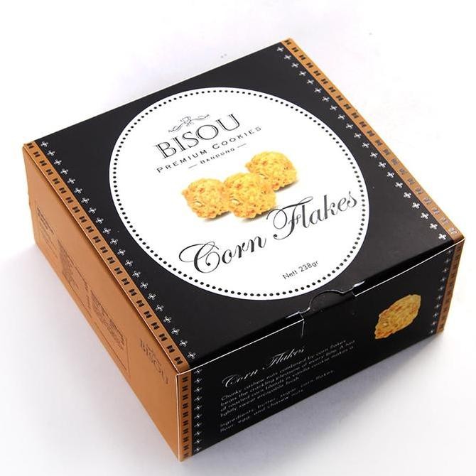 

Corn Flakes Cookies Lebaran - Kue Kering Renyah Bisou Premium Stok Terbatas