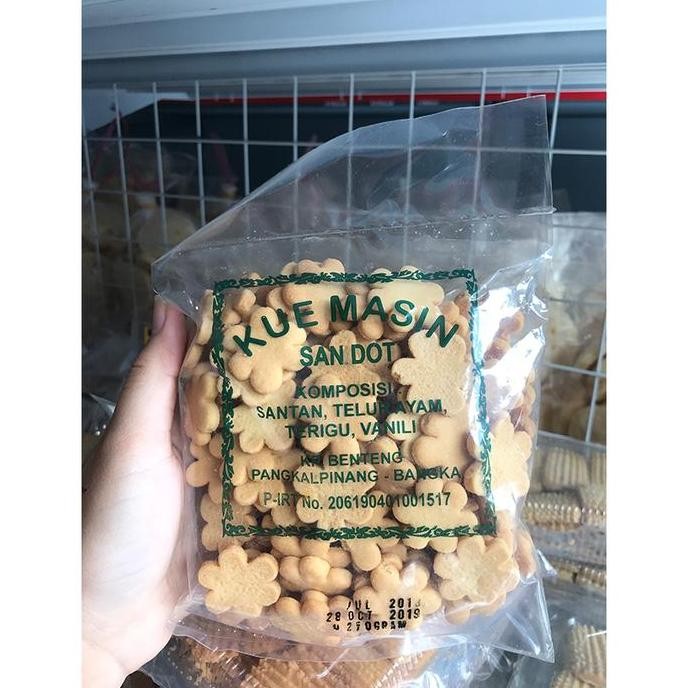 

Kue Masin Sandot Asli Bangka - Kue Kering Gurih Tradisional Stok Terbatas