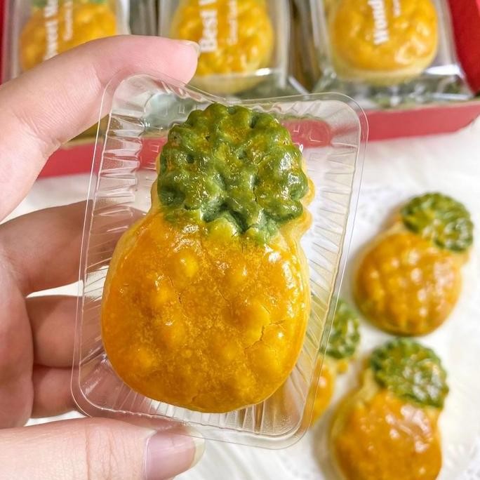 

Nastar Jumbo Taiwan Premium Isi 3pcs - Kue Nastar Enak Stok Terbatas