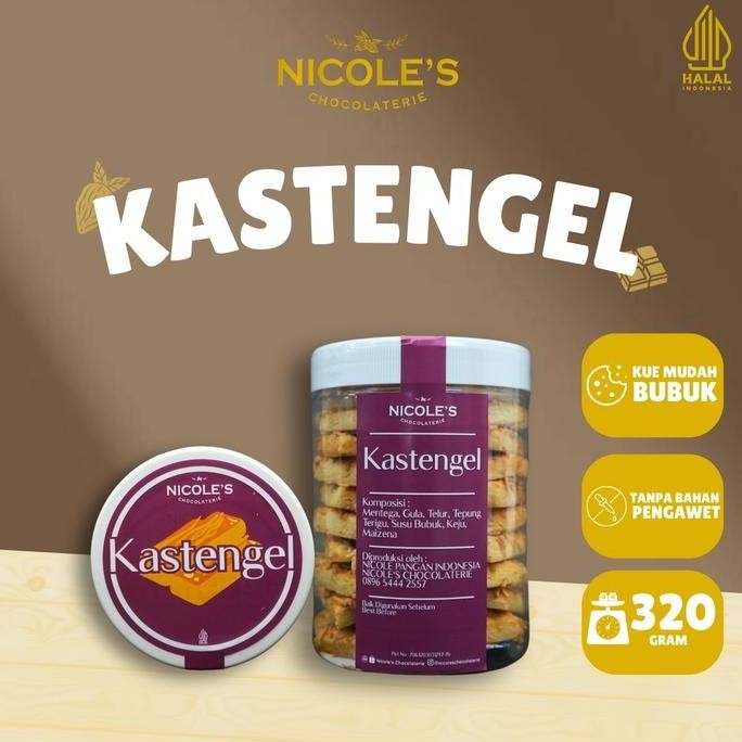 

Nicole's Kastengel Kue Kering Premium Enak Stok Terbatas