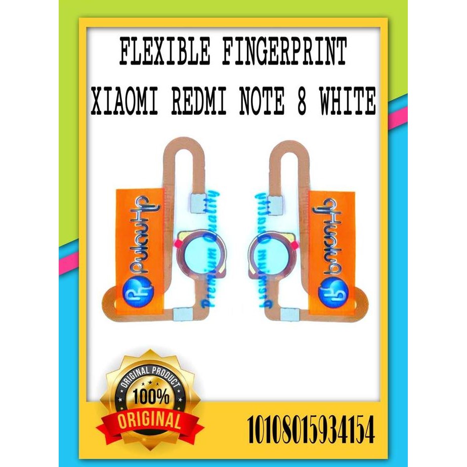 FLEXIBLE FINGERPRINT XIAOMI REDMI NOTE 8 WHITE MURAH
