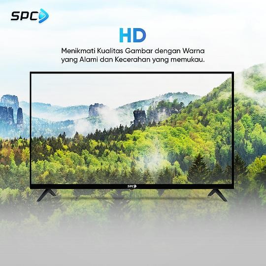 NS SPC Smart TV 32 Inch - ST32 Google TV - HD | Low Watt 56W | Dolby Audio | Google Assistant | Digi
