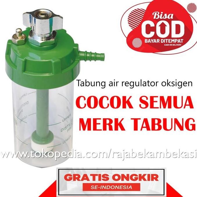 Tabung Regulator Oksigen Medis / Tabung Humadifier Oksigen