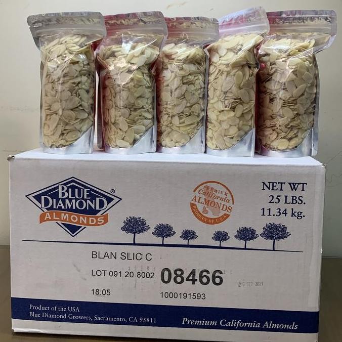 

Almond Slice Blue Almond 250Gr Pasti Ori