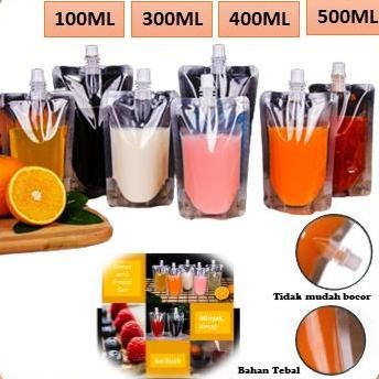 Standing Pouch Spouthpack Plastik Kemasan Cairan Minuman Minyak