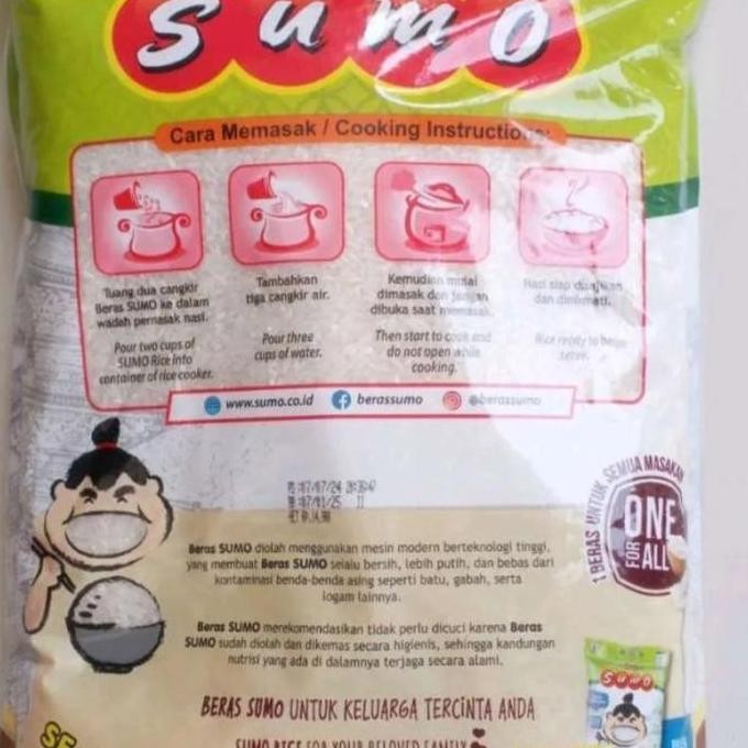 

Beras sumo 5 kg,beras premium hijau Rice ds