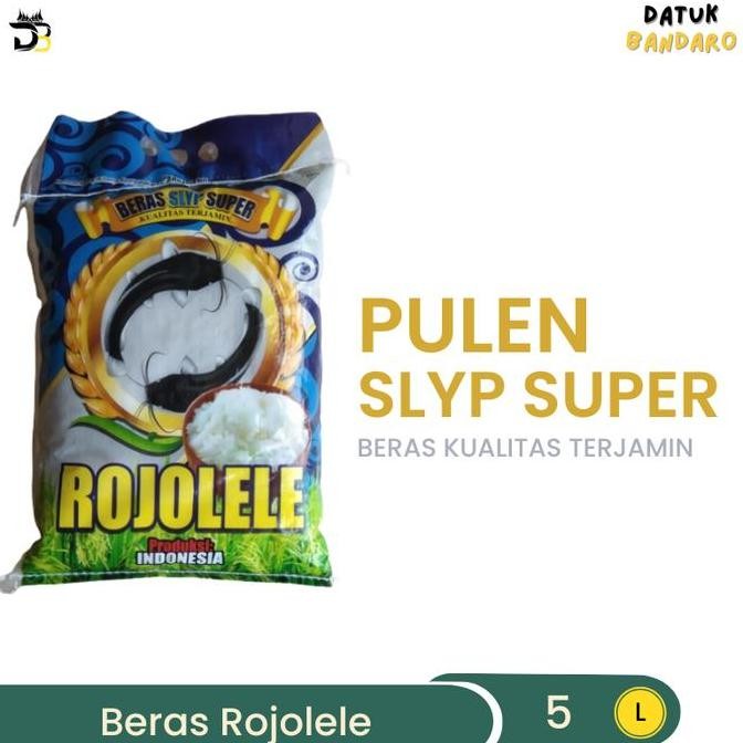 

BERAS KEPALA SUPER ROJOLELE 5 KG Food Nasi Putih Rice Bubur Porang ds