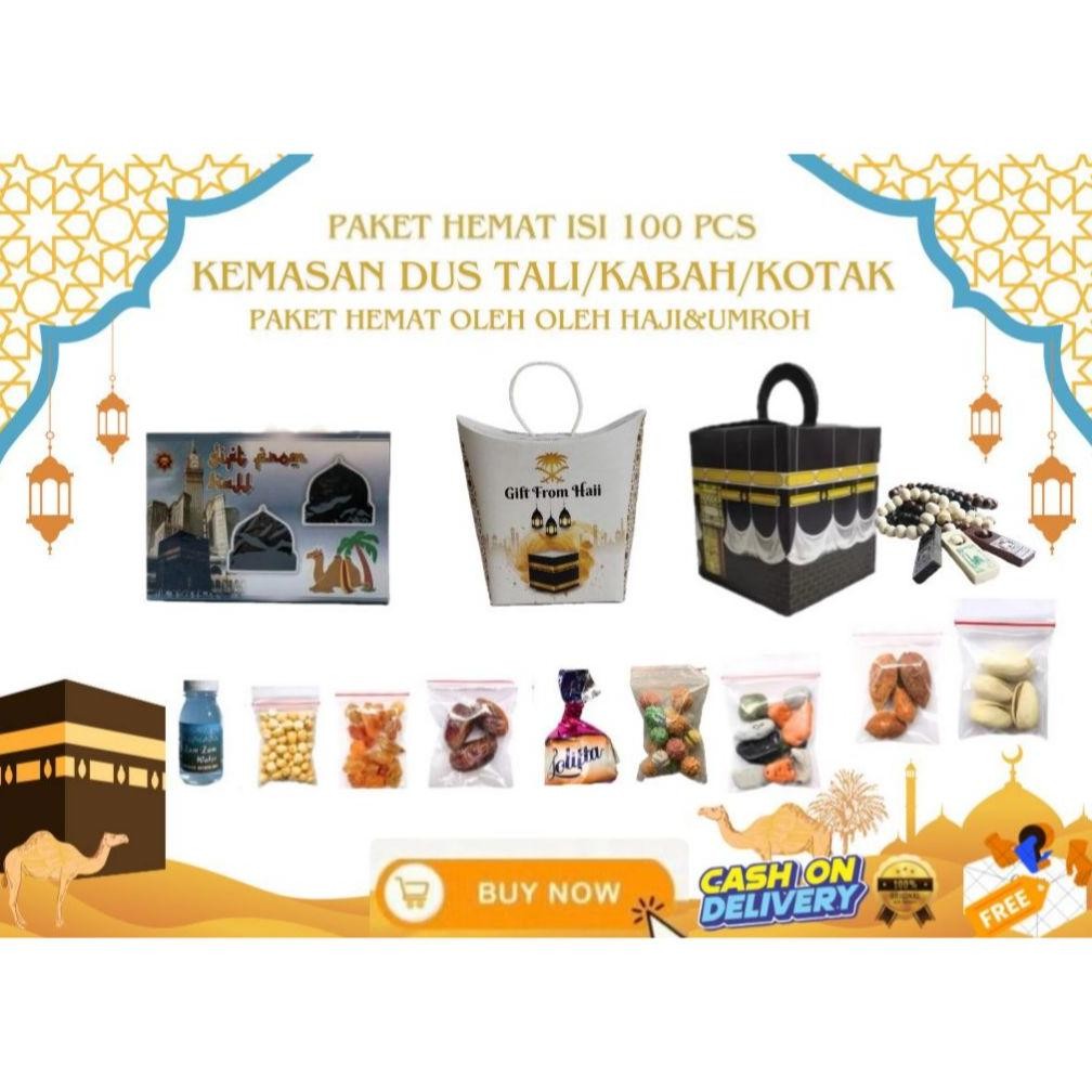 

Paket Oleh-Oleh Haji & Umroh Dus Tali Harga Hemat Paket 100Pcs