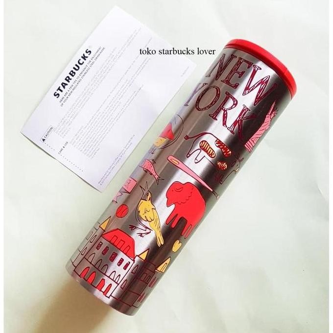 Starbucks Tumbler Stainles Bts Been There City New York Usa