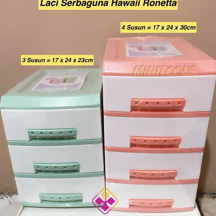 Laci Susun Serbaguna Hawaii Laci Dokumen Laci Sendok