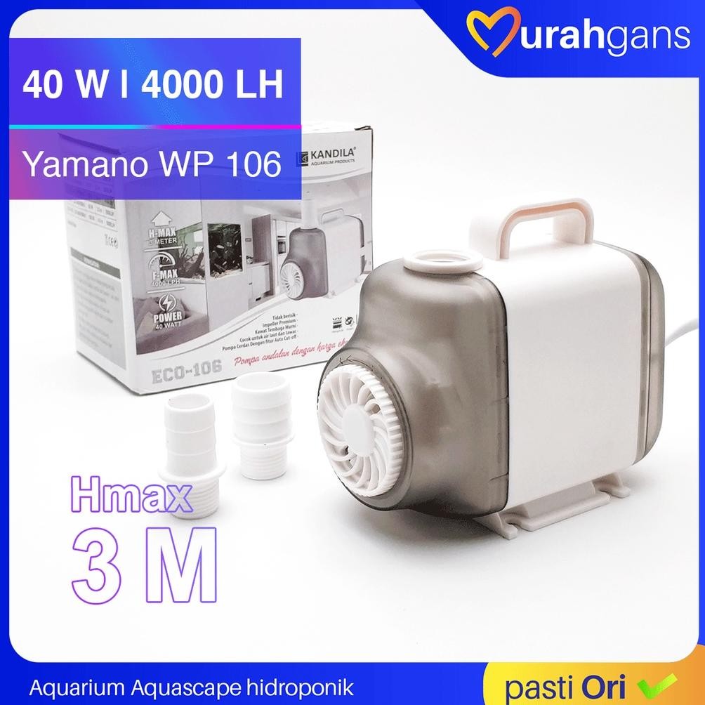 Pompa Air Celup Aquarium Kolam koi Kandila ECO 106 4000 L/H MURAH