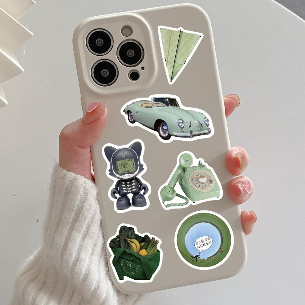 

Stiker Set Stiker Paket New Gaya INS hijau Stiker lucu green Stiker Anti Air Stikers Berperekat Waterproof sticker decal buat Motor Helm Buku Journal Koper Casing HP Laptop Botol Minum PT-51