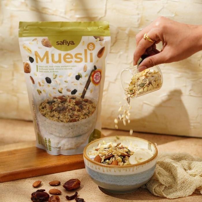 

Rps Safiya Muesli Fruit & Seed 500 Gr Original Sereal Oatmeal Snack