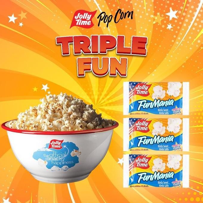 

RPS Jolly Time Mircowave Popcorn Triple Pack - live