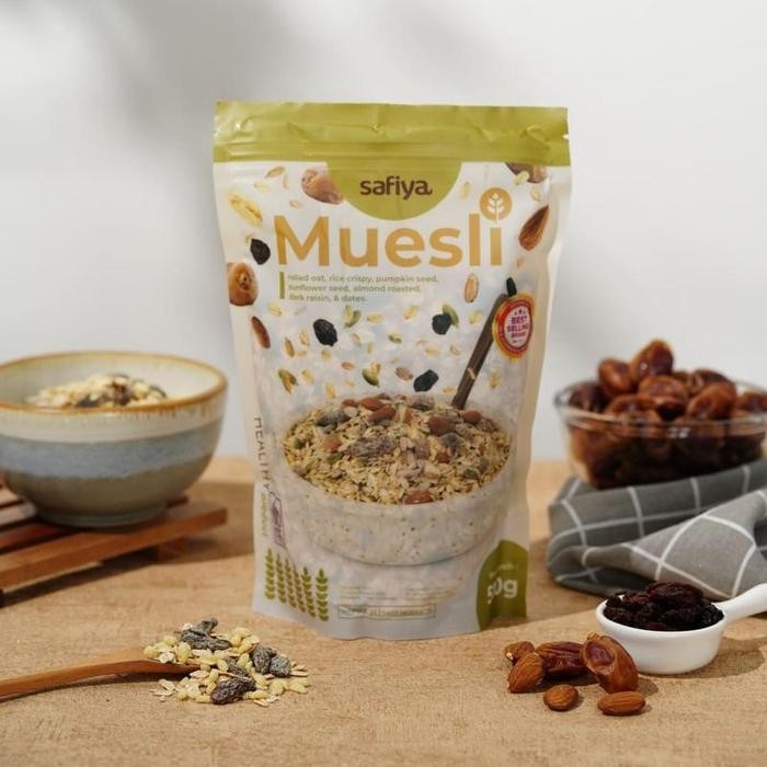 

Rps Muesli Berry Yogurt 1 Kg Original Safiya Muesli Dried Fruit Mix | Sereal Sarapan Oatmeal