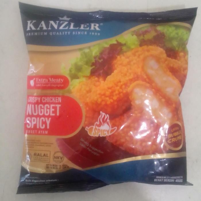 

Ff Kanzler Nugget Spicy Crispy 450Gr