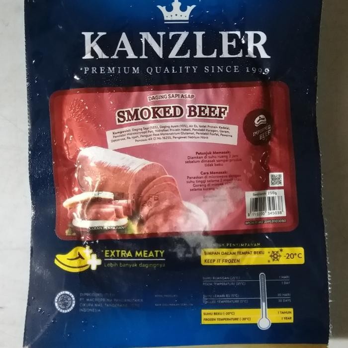 

Rps Kanzler Smoke Beef 250 Gram