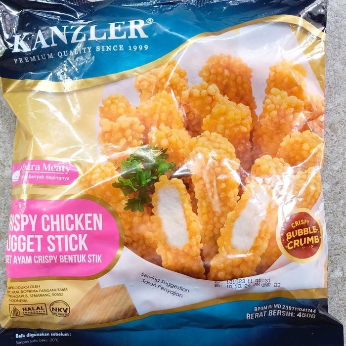 

Ff Kanzler Crispy Chicken Nugget Stick 450 Gram
