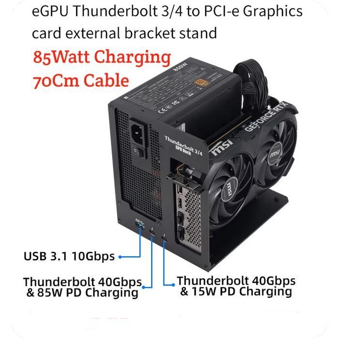 Cc External Gpu Thunderbolt 4 / Egpu Th3P4G3 Thunderbolt 3