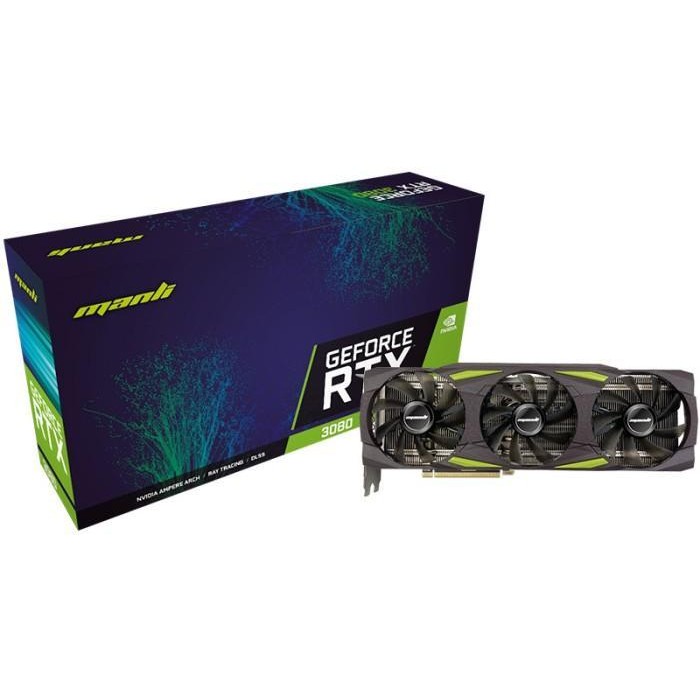 PV ManLi RTX 3080 10GB LHR - Manli Geforce RTX 3080 10GB DDR6