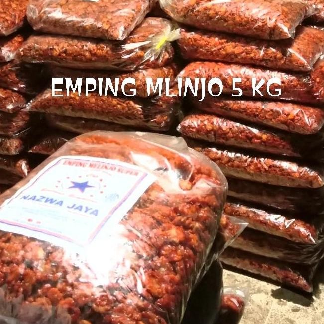 

RPS Emping Mlinjo Pedas Manis 1Kg Matang/Emping Mlinjo Matang Pedas Manis Gurih Lezat
