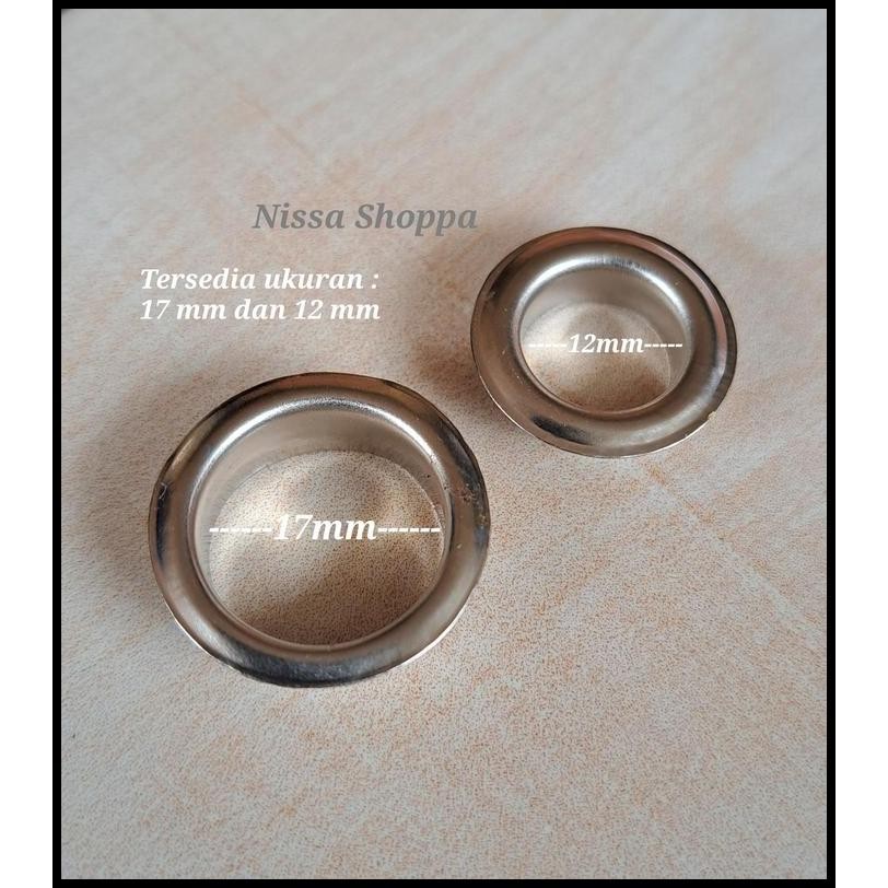 Mata ayam / lubang ring banner / eyelet / ring spanduk / paku kancing