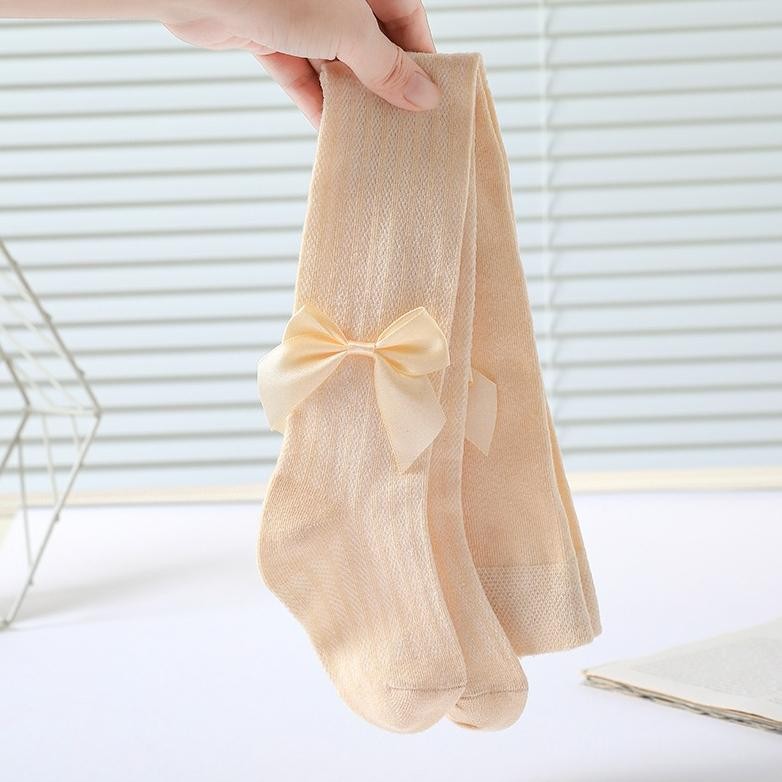 Flash Sale - ByKiddos - Legging Stocking Anak Perempuan / Celana Legging Bayi Bahan Katun Motif Pita