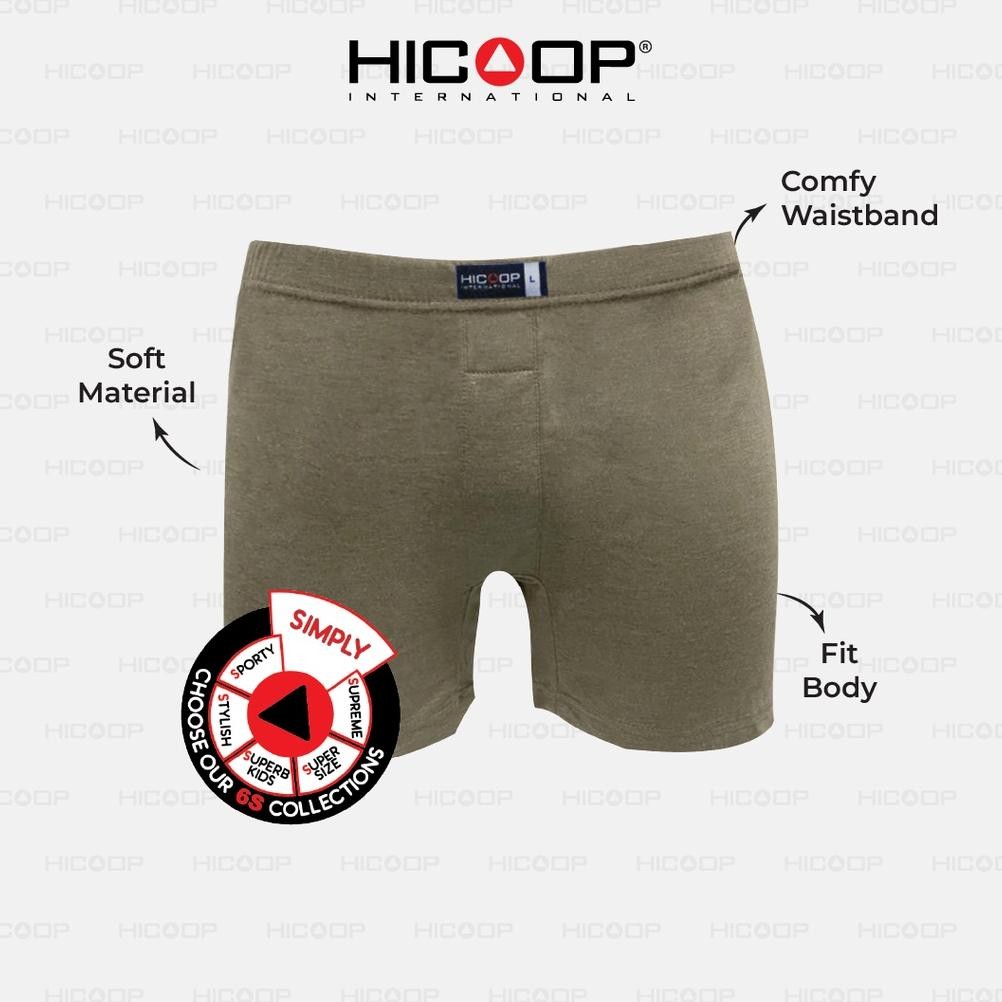 New Celana Boxer Pria Celana Pendek Pria Pakaian Dalam Hicoop HX01 
