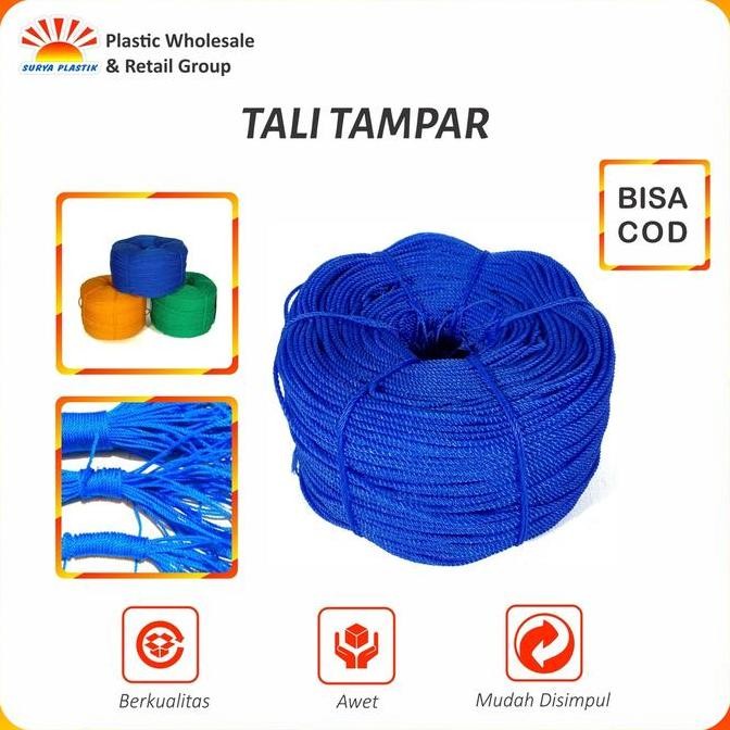

Ready Stock Tali Tampar Ukuran 3Mm Panjang 220 Meter Kualitas Terjamin