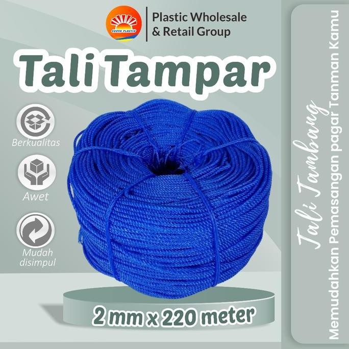 

Ready Stock Tali Tampar Ukuran 2Mm Panjang 220 Meter Kualitas Terjamin