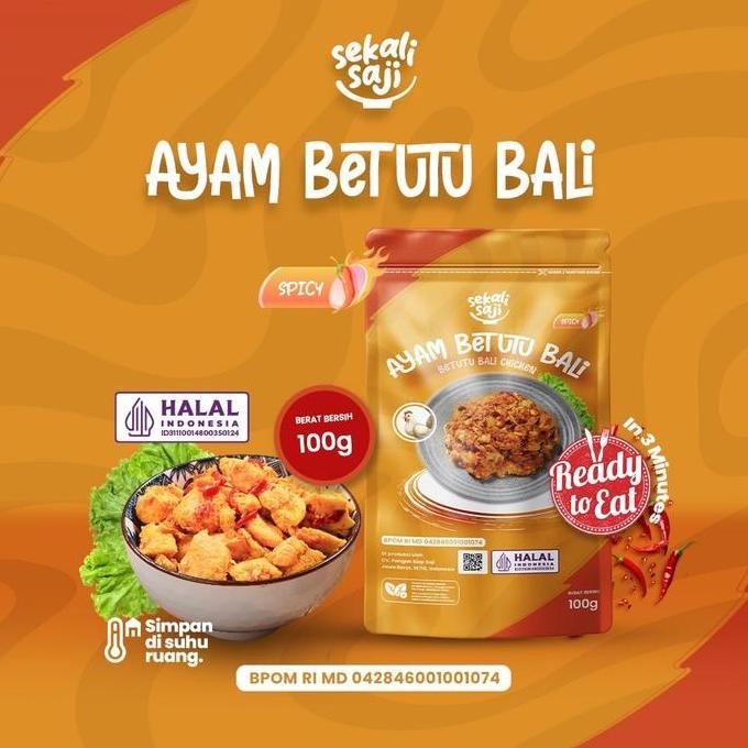 

Bundling Paket Ayam Isi 6 Lauk Instant 100Gr Makanan Siap Saji Lauk Pauk Mateng Halal - Sekali Saji Pasti Ori