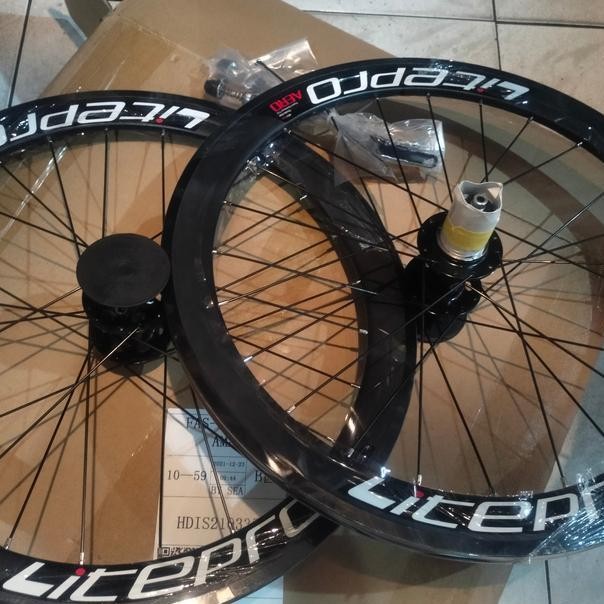 Wheelset Litepro Aero 20 451 Disc Brake 22 Inch Ve Sepeda