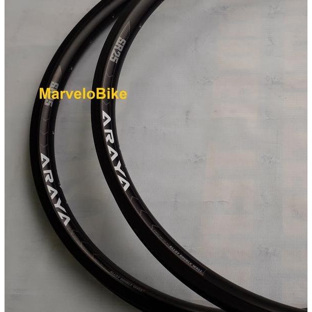 Rim Ve Sepeda 27.5 Mtb Araya Sr25 32 Hole