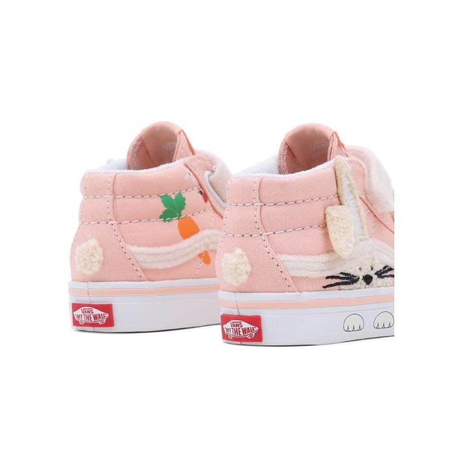 Vans Toddler Sk8-Mid Reissue V Rabbit Garden Party Peach Dust (1-4Y)